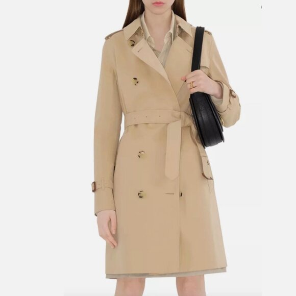 NWOT! Burberry Kensington Heritage Mid Length Trench - Picture 6 of 16